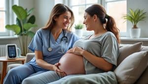 découvrez comment l’accompagnement global par une seule sage-femme favorise un suivi continu et personnalisé, de la grossesse au post-partum.